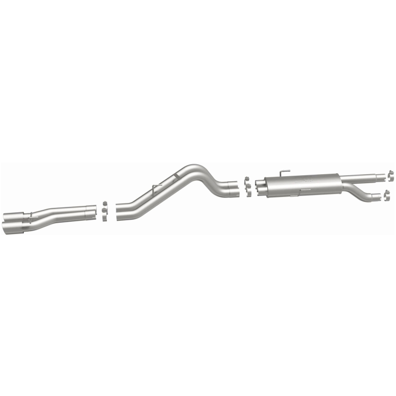 Dodge Ram 1500 Performance Exhaust - Passenger Side Rear - Magnaflow - Cat Back, Street Series - Polished - `04-`05
