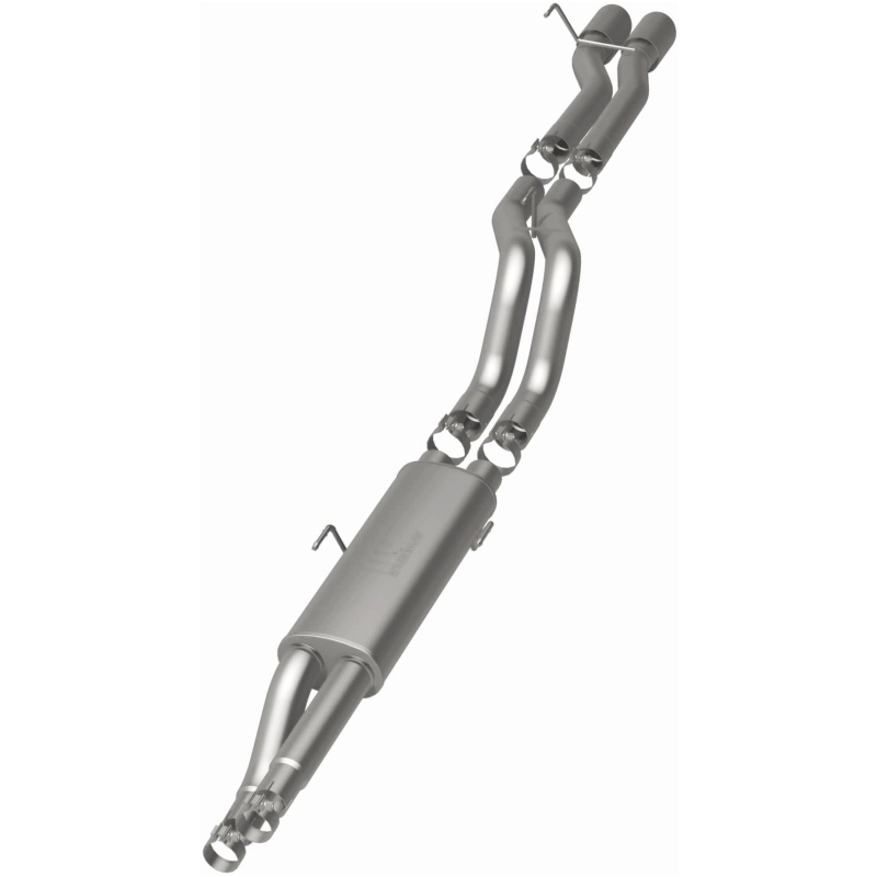 Dodge Ram 1500 Performance Exhaust - Passenger Side Rear - Magnaflow - Cat Back, Street Series - Polished - `04-`05