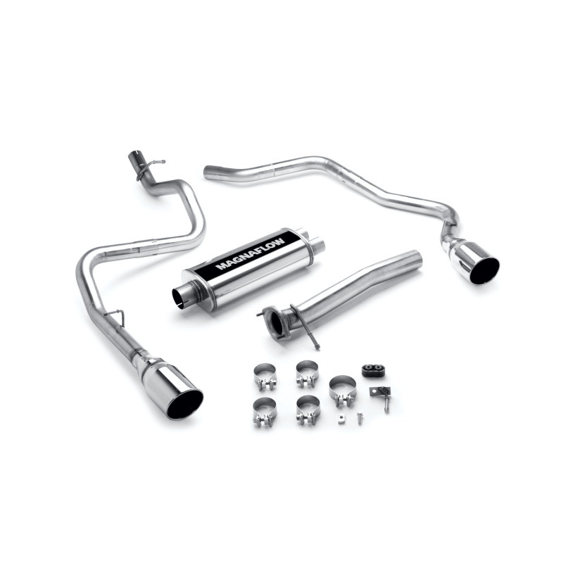Chevrolet SSR Performance Exhaust - Dual Split Rear - Magnaflow - Street Series Cat-Back - Polished - `03-`06