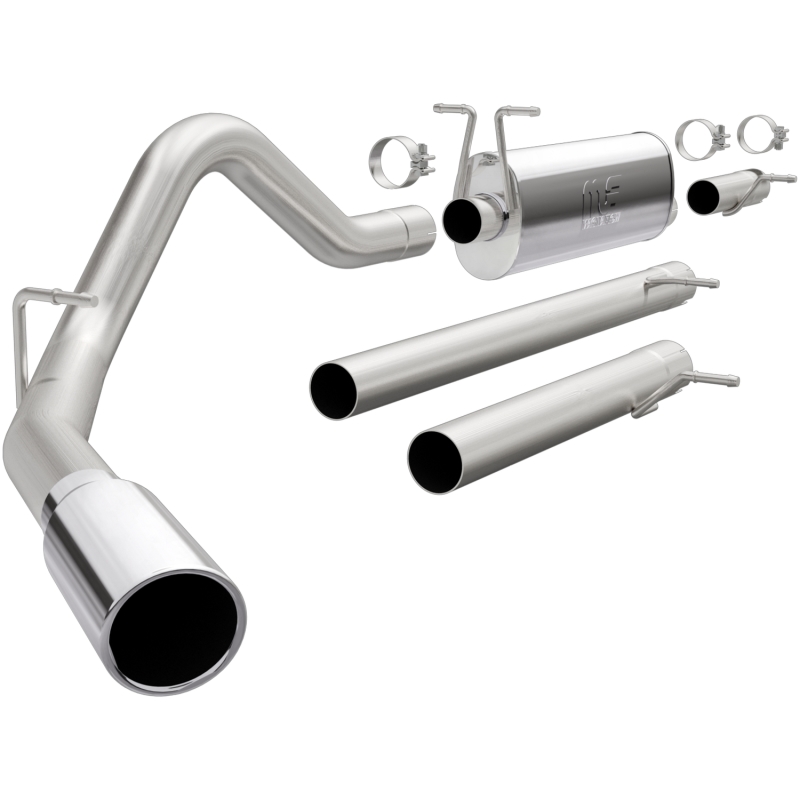 Ford F-250 Performance Exhaust - Single Passenger Side Rear - Magnaflow - Street Series Cat-Back 15869 - `99-`04