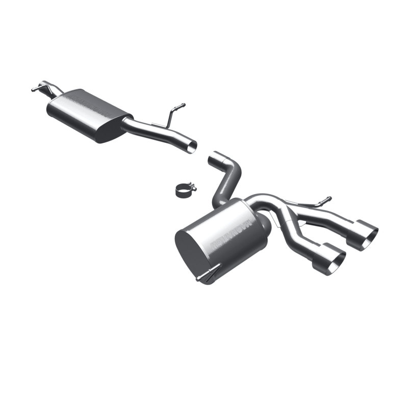 Volkswagen R32 Performance Exhaust - Rear - Magnaflow - Sport Series Cat-Back - Polished - 2008