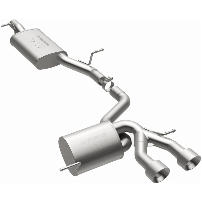 Volkswagen R32 Performance Exhaust - Rear - Magnaflow - Sport Series Cat-Back - Polished - 2008