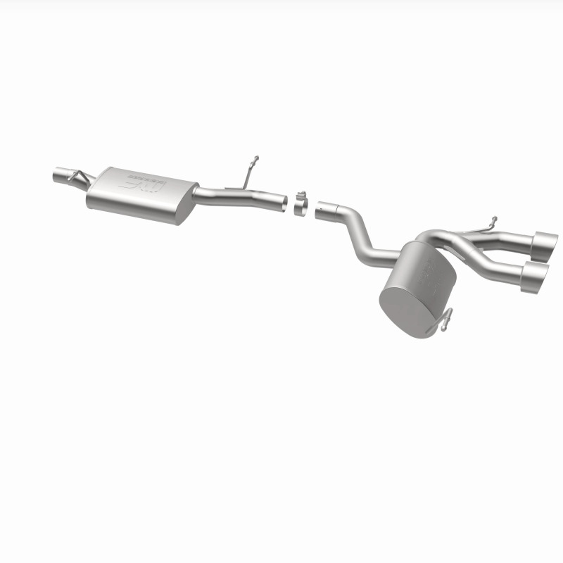 Volkswagen R32 Performance Exhaust - Rear - Magnaflow - Sport Series Cat-Back - Polished - 2008