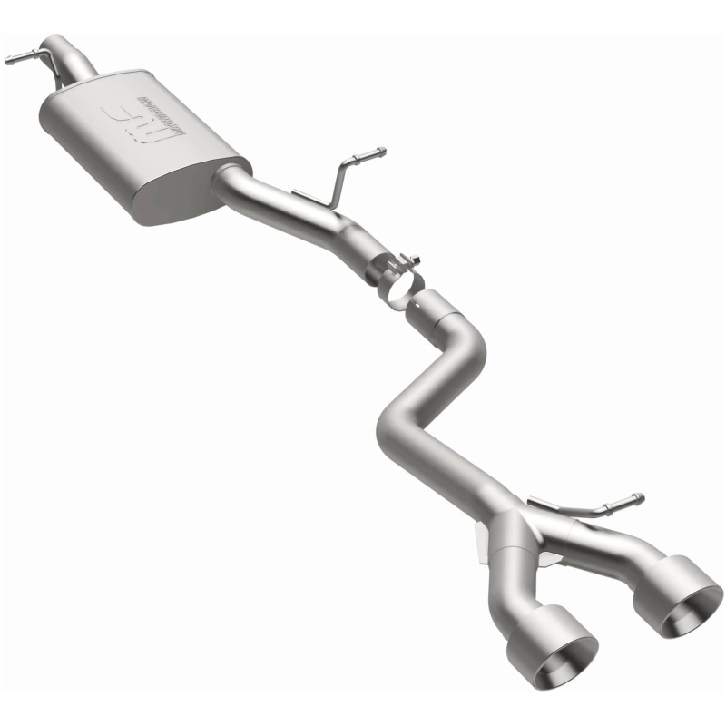 Volkswagen R32 Performance Exhaust - Rear - Magnaflow - Sport Series Cat-Back - Polished - 2008