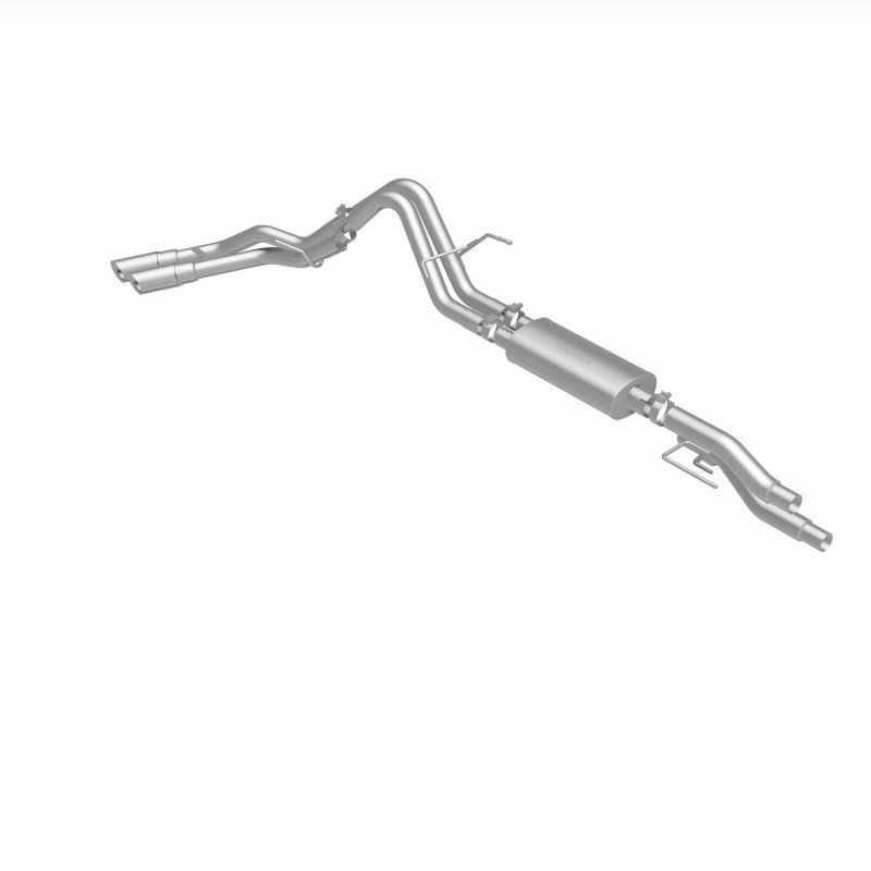 Ford F-150 Performance Exhaust - Dual Same Side Behind Passenger Rear Tire - Magnaflow - Street Series Cat Back - 2009