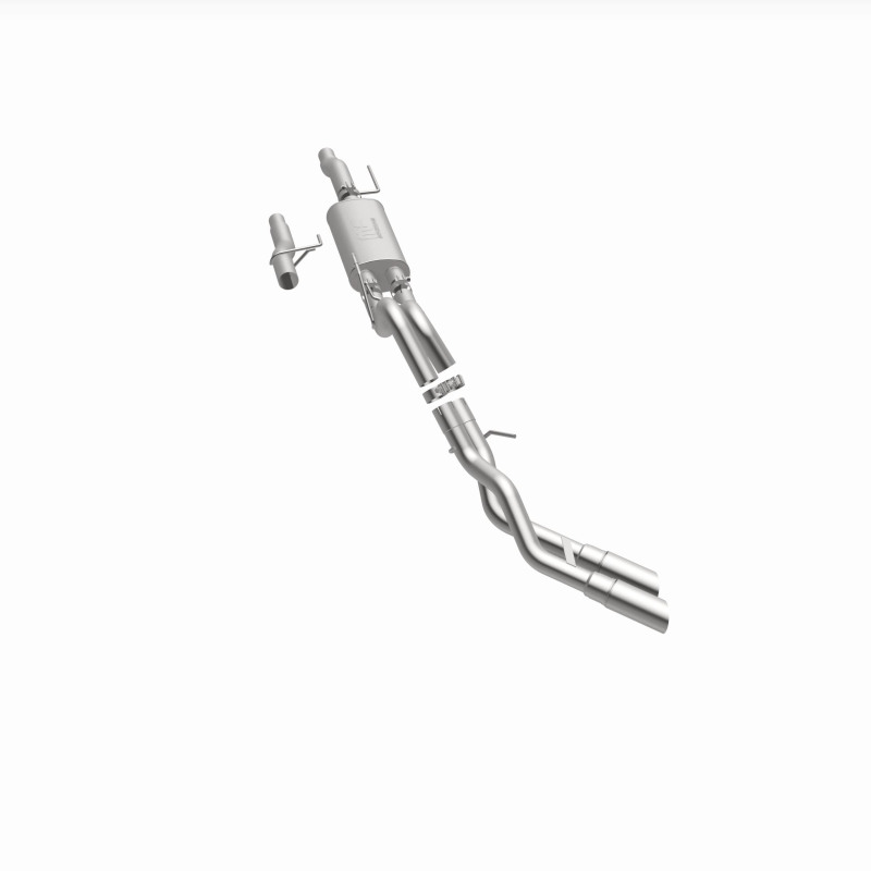 Ford F-150 Performance Exhaust - Dual Same Side Behind Passenger Rear Tire - Magnaflow - Street Series Cat Back - 2009