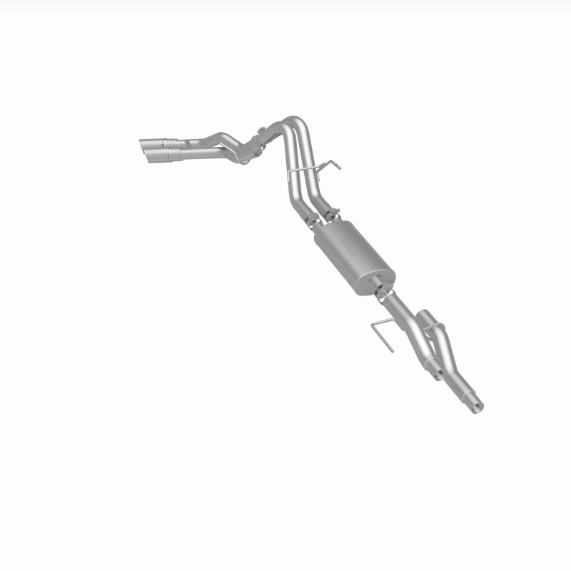 Ford F-150 Performance Exhaust - Dual Same Side Behind Passenger Rear Tire - Magnaflow - Street Series Cat Back - 2009