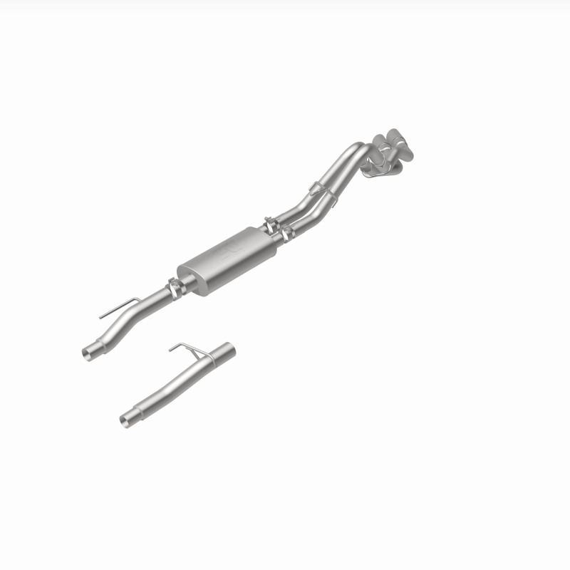 Ford F-150 Performance Exhaust - Dual Same Side Behind Passenger Rear Tire - Magnaflow - Street Series Cat Back - 2009