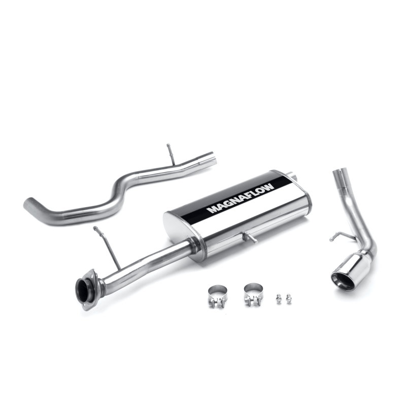 Ford Explorer Performance Exhaust - Single Driver Side Rear Exit - Magnaflow - Cat Back, Street Series - 2006
