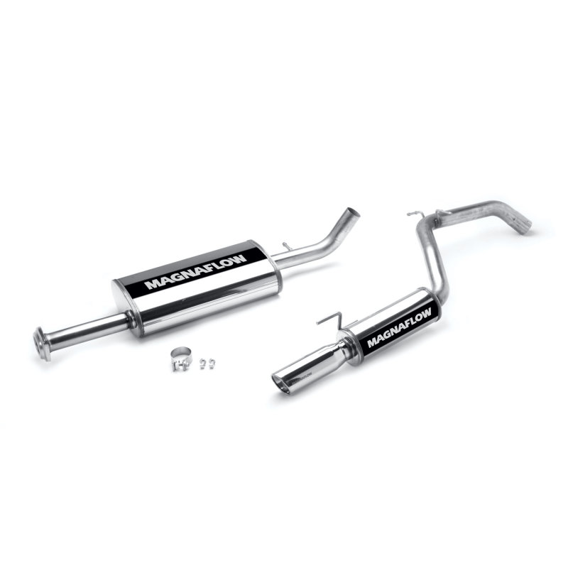 Jeep Commander Performance Exhaust - Rear - Magnaflow - Cat Back, Single Straight Passenger Side Rear Exit - Polished - `06-`10 Jeep Commander Performance Exhaust - Rear - Magnaflow - Cat Back, Single Straight Passenger Side Rear Exit - Polished - `06-`10