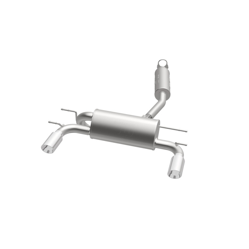 Mazda MX-5 Miata Performance Exhaust - Dual Split Rear - Magnaflow - Street Series Cat-Back - Polished - `06-`14