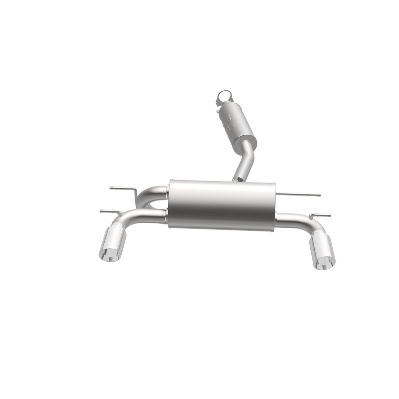 Mazda MX-5 Miata Performance Exhaust - Dual Split Rear - Magnaflow - Street Series Cat-Back - Polished - `06-`14