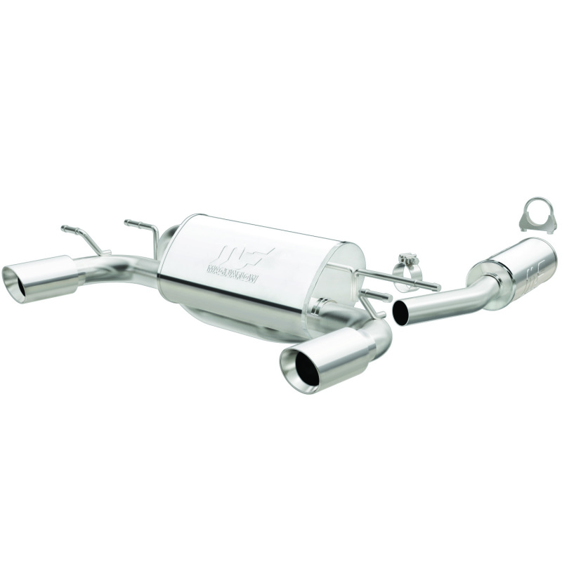 Mazda MX-5 Miata Performance Exhaust - Dual Split Rear - Magnaflow - Street Series Cat-Back - Polished - `06-`14 Mazda MX-5 Miata Performance Exhaust - Dual Split Rear - Magnaflow - Street Series Cat-Back - Polished - `06-`14
