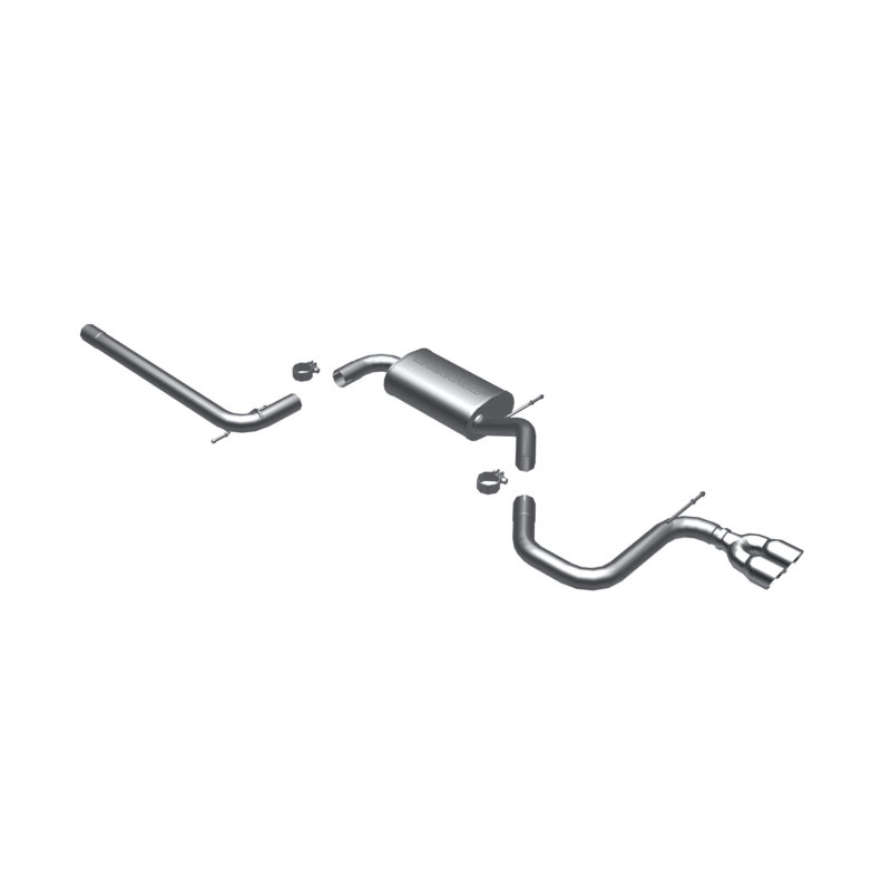 Volkswagen Golf Performance Exhaust - Driver Side Rear - Magnaflow - Touring Series Cat-Back - Polished - `06-`14 Volkswagen Golf Performance Exhaust - Driver Side Rear - Magnaflow - Touring Series Cat-Back - Polished - `06-`14
