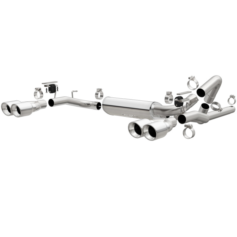 Chevrolet F-body Performance Exhaust - Rear - Magnaflow - Street Series Cat-Back - `98-`02