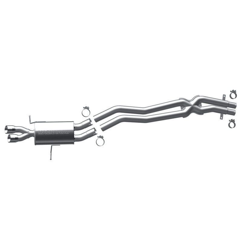BMW 3 Series Performance Exhaust - Dual Straight Driver Side Rear Exit - Magnaflow - Touring Series Cat-Back - Polished - `01-`05 BMW 3 Series Performance Exhaust - Dual Straight Driver Side Rear Exit - Magnaflow - Touring Series Cat-Back - Polished - `01-`05
