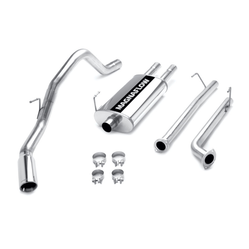 Toyota Tundra Performance Exhaust - Single Passenger Side Rear - Magnaflow - Street Series Cat-Back - `07-`08 Toyota Tundra Performance Exhaust - Single Passenger Side Rear - Magnaflow - Street Series Cat-Back - `07-`08