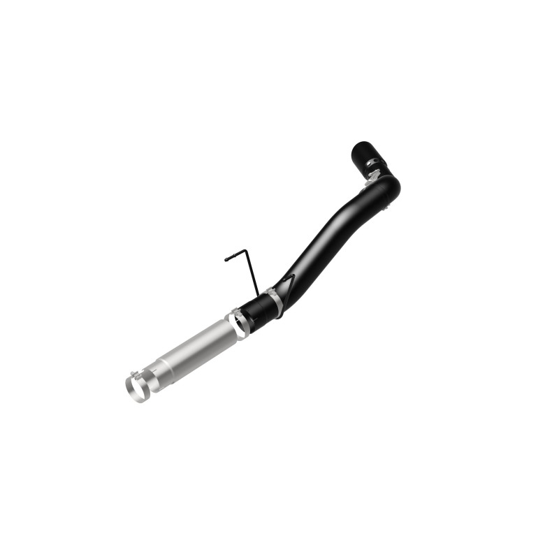 Ram 3500 Performance Exhaust - Single Passenger Side Rear Exit - Magnaflow - Black DPF Series Diesel 5in. Filter-Back - Black - `19-`25