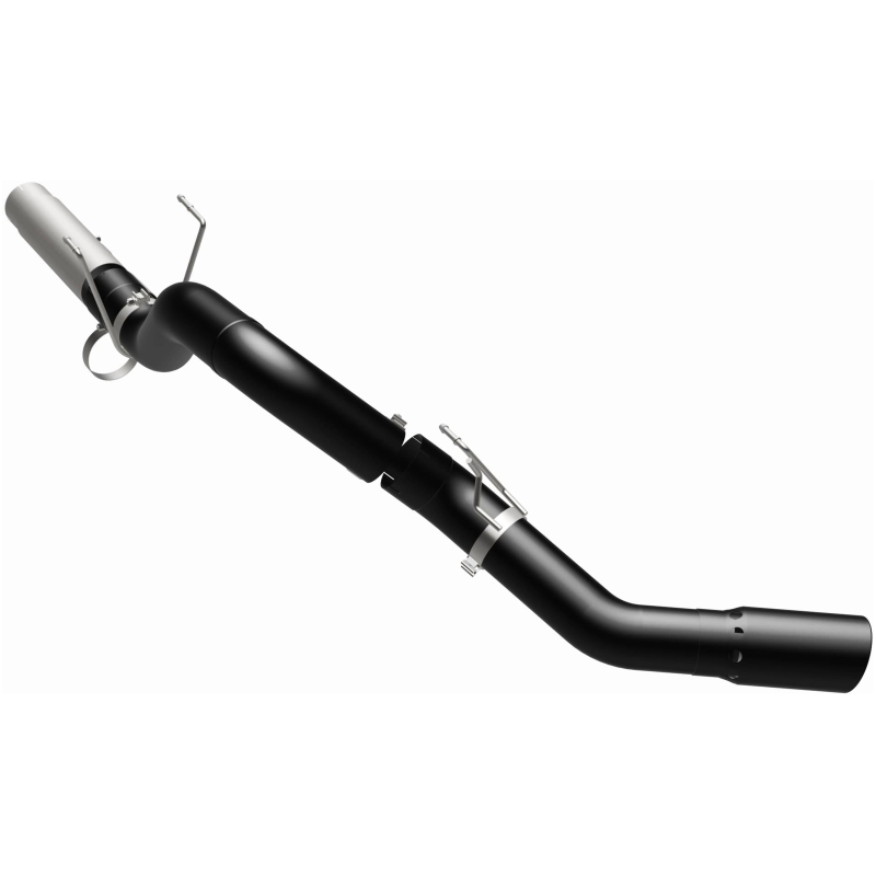 Ram 3500 Performance Exhaust - Single Passenger Side Rear Exit - Magnaflow - Black DPF Series Diesel 5in. Filter-Back - Black - `19-`25