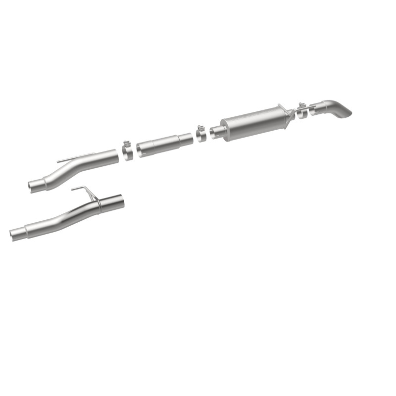 Ford F-150 Performance Exhaust - Single Rear Exit - Magnaflow - Cat Back, Off Road Pro Series - `04-`10