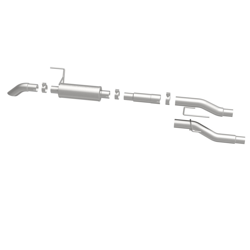 Ford F-150 Performance Exhaust - Single Rear Exit - Magnaflow - Cat Back, Off Road Pro Series - `04-`10