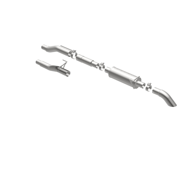 Ford F-150 Performance Exhaust - Single Rear Exit - Magnaflow - Cat Back, Off Road Pro Series - `04-`10