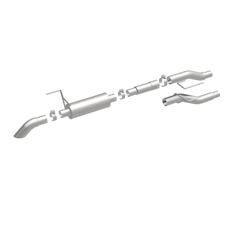 Ford F-150 Performance Exhaust - Single Rear Exit - Magnaflow - Cat Back, Off Road Pro Series - `04-`10