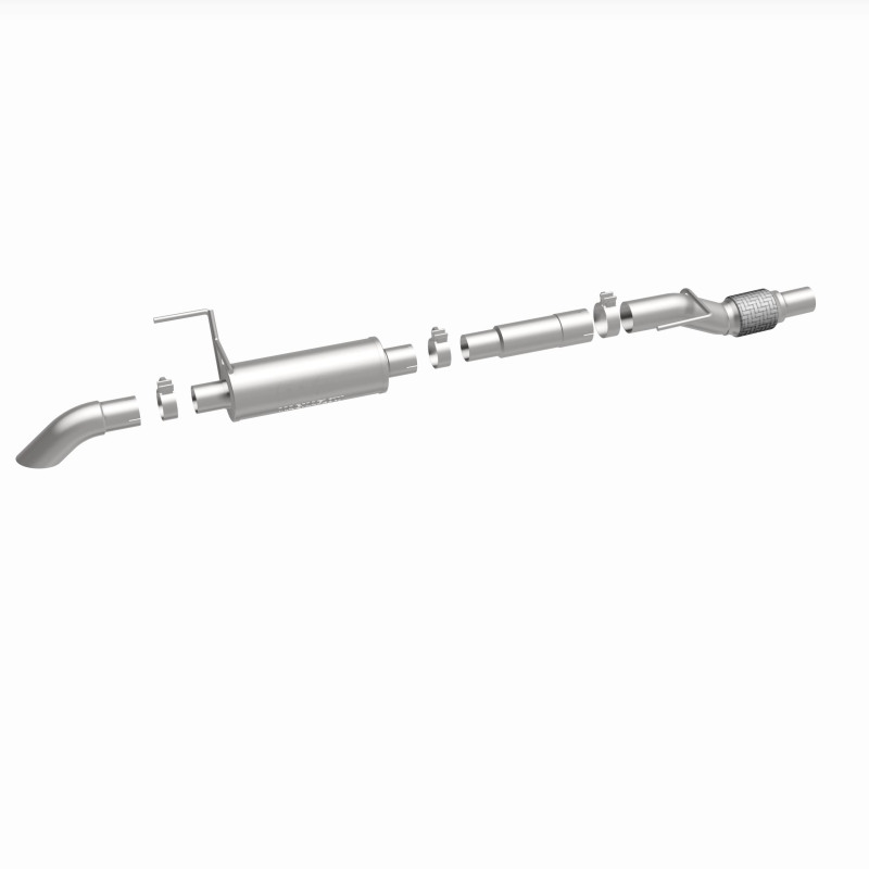 Ford F-150 Performance Exhaust - Magnaflow - Cat Back, Off Road Pro Series - Stainless Steel - `11-`14