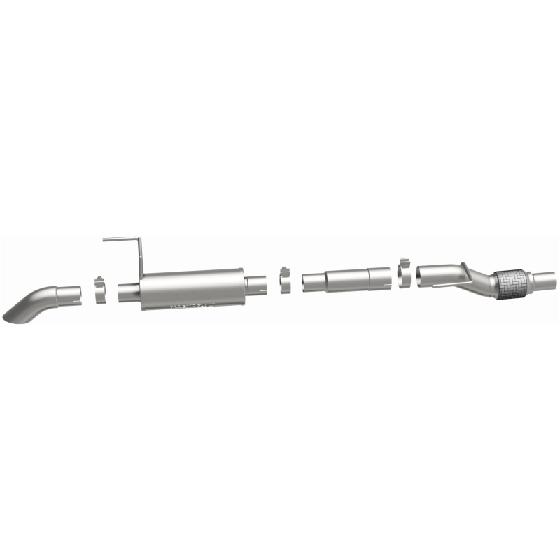 Ford F-150 Performance Exhaust - Magnaflow - Cat Back, Off Road Pro Series - Stainless Steel - `11-`14