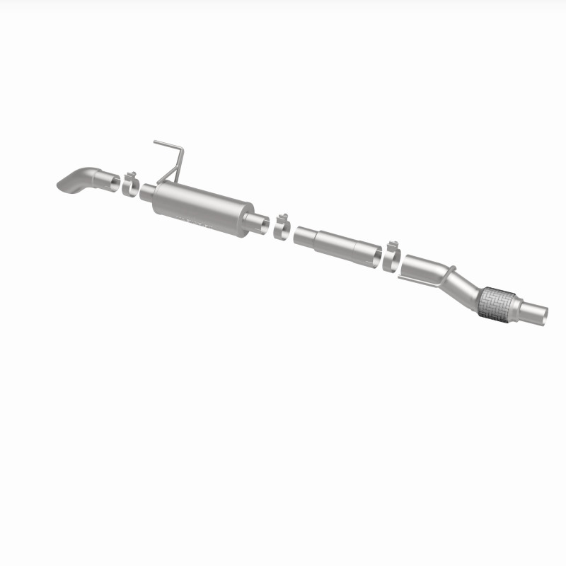 Ford F-150 Performance Exhaust - Magnaflow - Cat Back, Off Road Pro Series - Stainless Steel - `11-`14