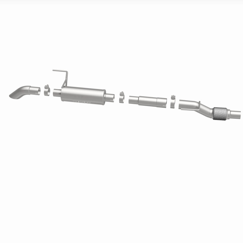 Ford F-150 Performance Exhaust - Magnaflow - Cat Back, Off Road Pro Series - Stainless Steel - `11-`14
