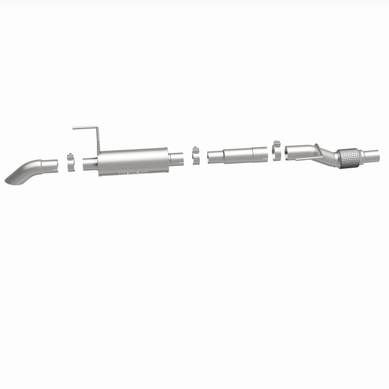 Ford F-150 Performance Exhaust - Magnaflow - Cat Back, Off Road Pro Series - Stainless Steel - `11-`14
