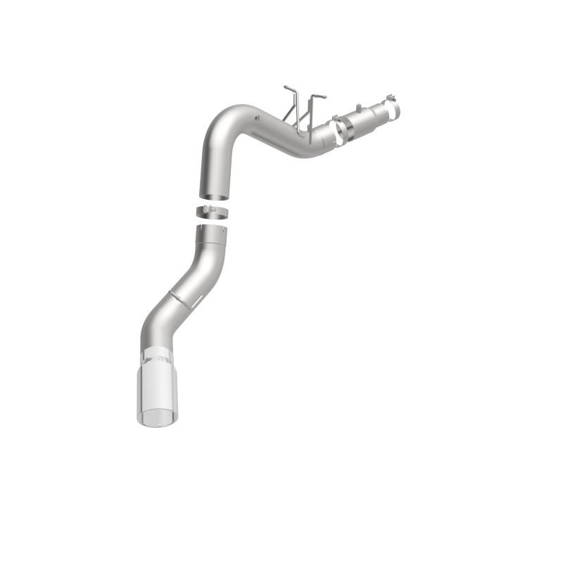 Chevrolet Silverado Performance Exhaust - Single Passenger Side Rear - Magnaflow - PRO DPF Series Cat Back with 6in Tip - Polished - 2017