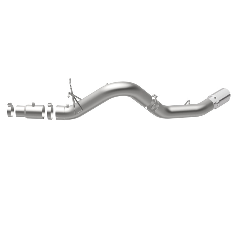 Chevrolet Silverado Performance Exhaust - Single Passenger Side Rear - Magnaflow - PRO DPF Series Cat Back with 6in Tip - Polished - 2017