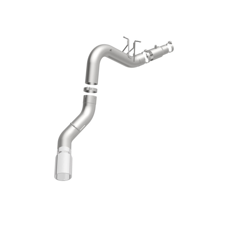 Chevrolet Silverado Performance Exhaust - Single Passenger Side Rear - Magnaflow - PRO DPF Series Cat Back with 6in Tip - Polished - 2017