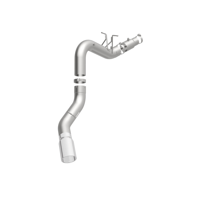 Chevrolet Silverado Performance Exhaust - Single Passenger Side Rear - Magnaflow - PRO DPF Series Cat Back with 6in Tip - Polished - 2017