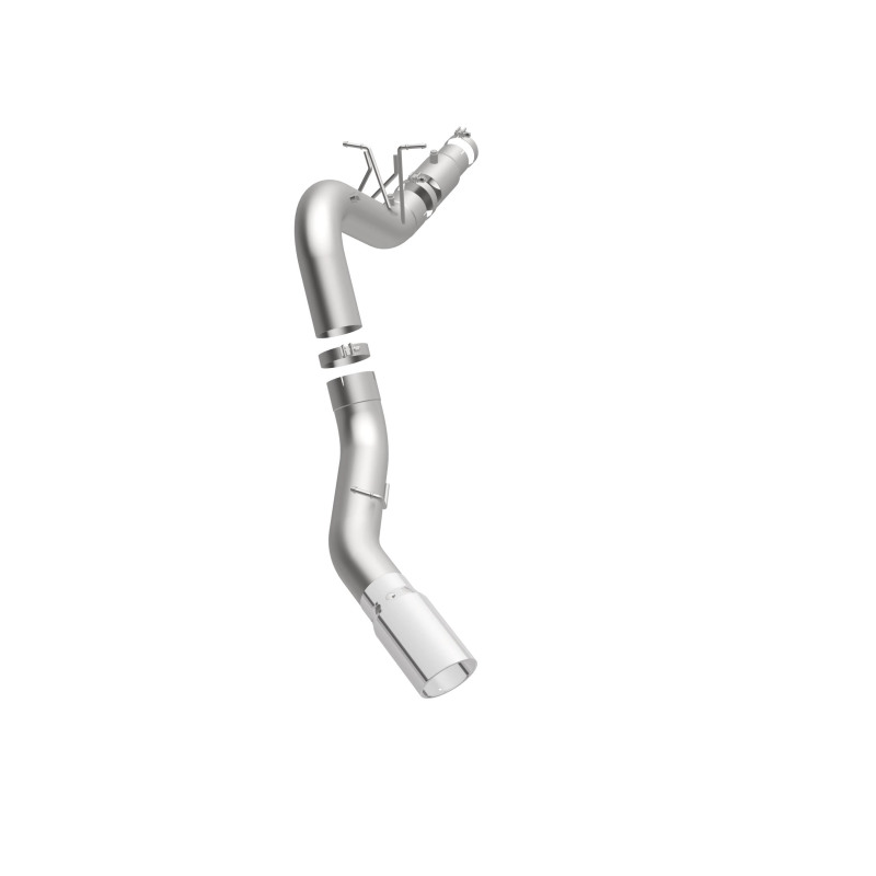 Chevrolet Silverado Performance Exhaust - Single Passenger Side Rear - Magnaflow - PRO DPF Series Cat Back with 6in Tip - Polished - 2017