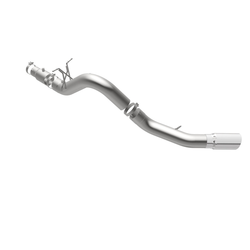 Chevrolet Silverado Performance Exhaust - Single Passenger Side Rear - Magnaflow - PRO DPF Series Cat Back with 6in Tip - Polished - 2017