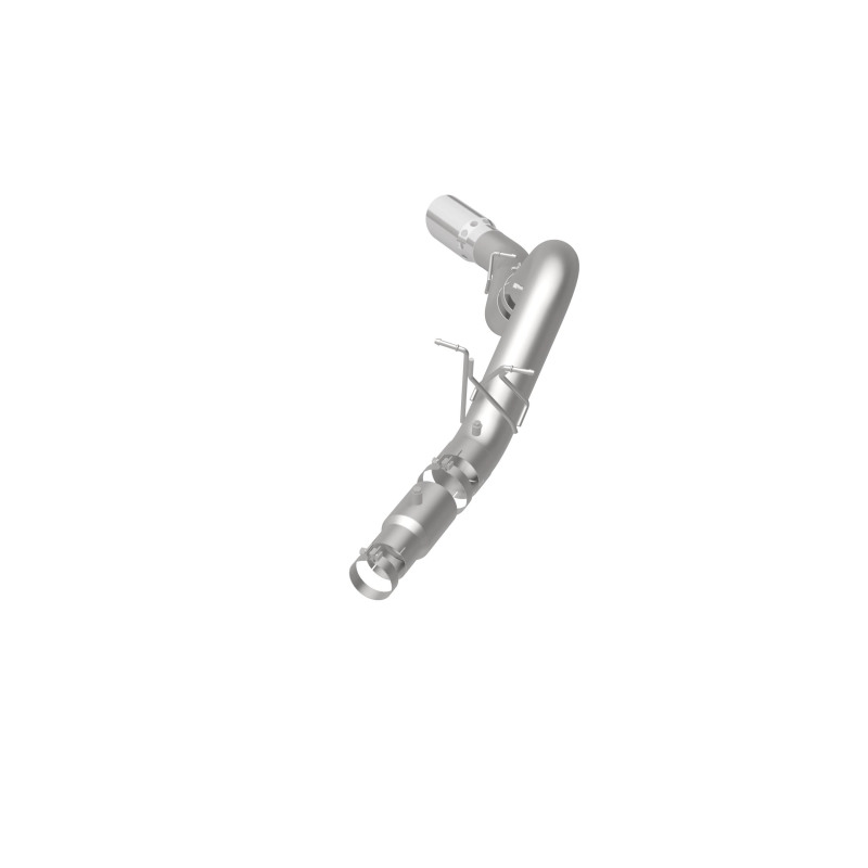 Chevrolet Silverado Performance Exhaust - Single Passenger Side Rear - Magnaflow - PRO DPF Series Cat Back with 6in Tip - Polished - 2017