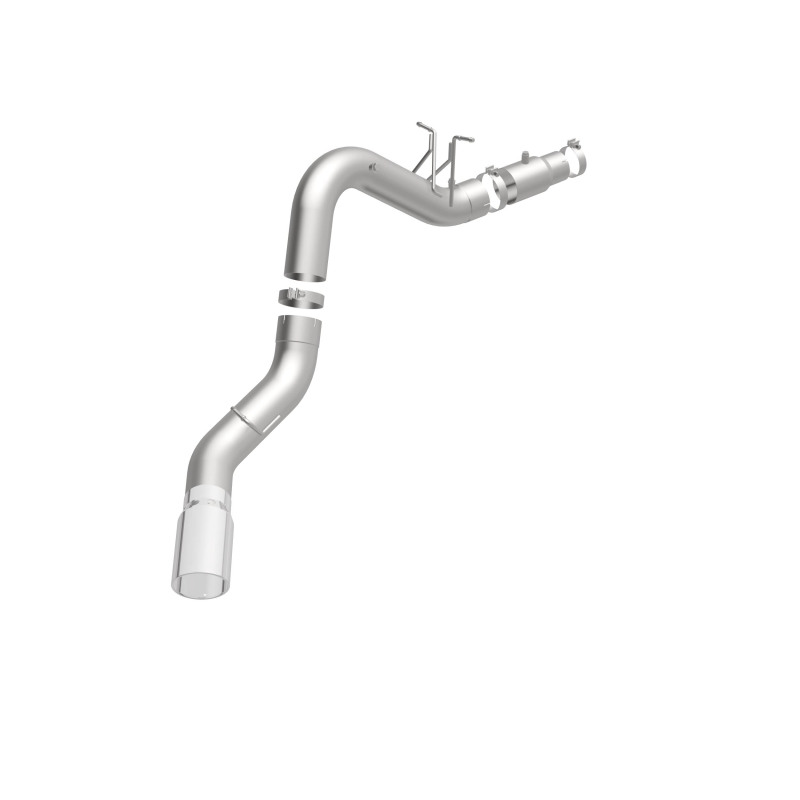 Chevrolet Silverado Performance Exhaust - Single Passenger Side Rear - Magnaflow - PRO DPF Series Cat Back with 6in Tip - Polished - 2017