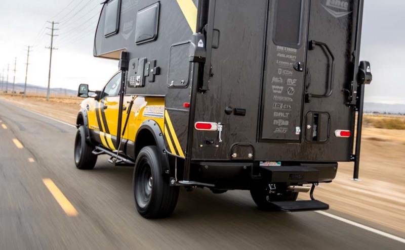 Ford F-450 Performance Exhaust - Single Passenger Side Rear Exit - Magnaflow - Pro Series DPF Back 5in - Polished - `08-`17