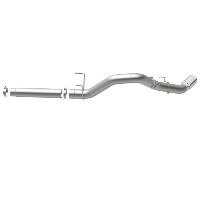 Ram 3500 Performance Exhaust - Passenger Side Rear - Magnaflow - Catback, Single Exit, 5in. Filter-Back, Muffler Delete - Polished - `19-`25