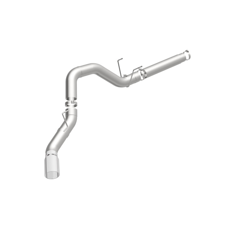 Ram 3500 Performance Exhaust - Passenger Side Rear - Magnaflow - Catback, Single Exit, 5in. Filter-Back, Muffler Delete - Polished - `19-`25