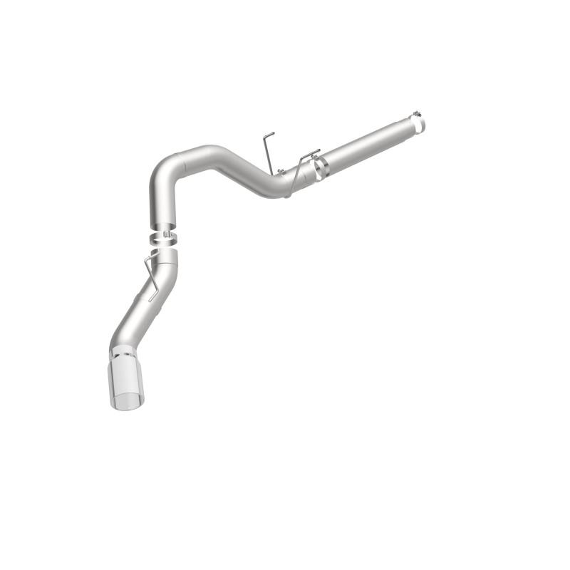 Ram 3500 Performance Exhaust - Passenger Side Rear - Magnaflow - Catback, Single Exit, 5in. Filter-Back, Muffler Delete - Polished - `19-`25