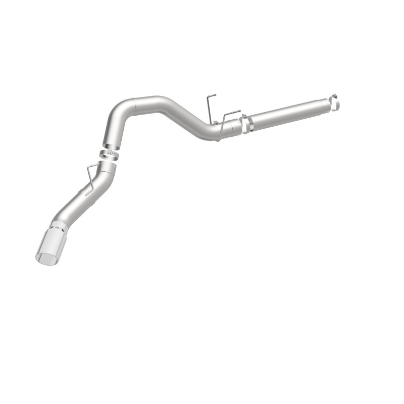 Ram 3500 Performance Exhaust - Passenger Side Rear - Magnaflow - Catback, Single Exit, 5in. Filter-Back, Muffler Delete - Polished - `19-`25