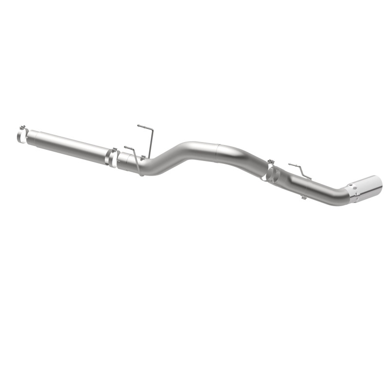 Ram 3500 Performance Exhaust - Passenger Side Rear - Magnaflow - Catback, Single Exit, 5in. Filter-Back, Muffler Delete - Polished - `19-`25