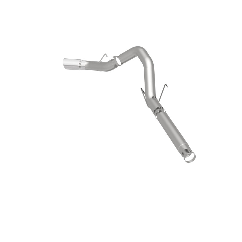 Ram 3500 Performance Exhaust - Passenger Side Rear - Magnaflow - Catback, Single Exit, 5in. Filter-Back, Muffler Delete - Polished - `19-`25