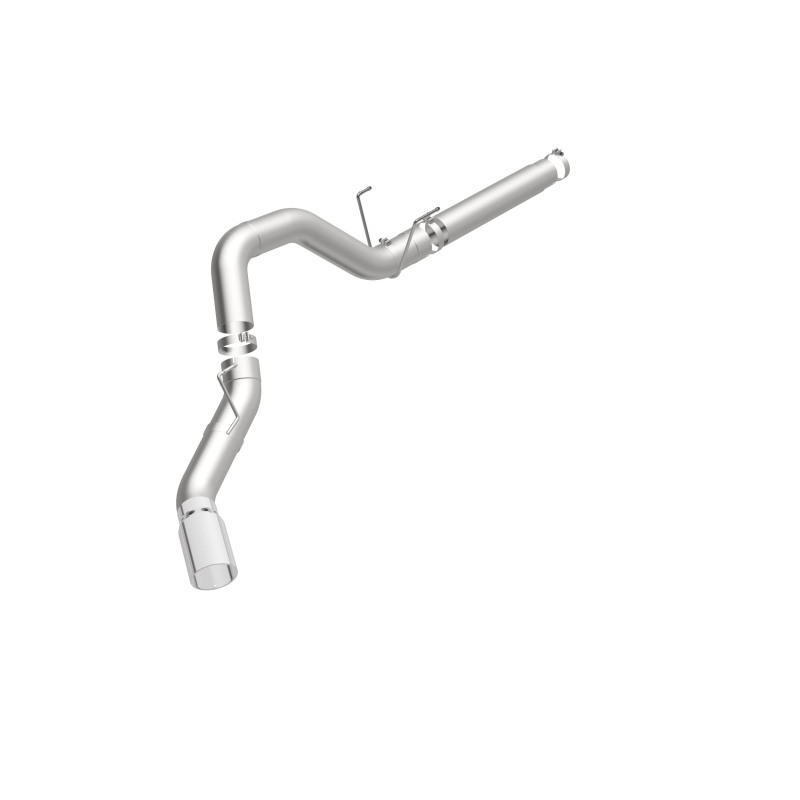 Ram 3500 Performance Exhaust - Passenger Side Rear - Magnaflow - Catback, Single Exit, 5in. Filter-Back, Muffler Delete - Polished - `19-`25