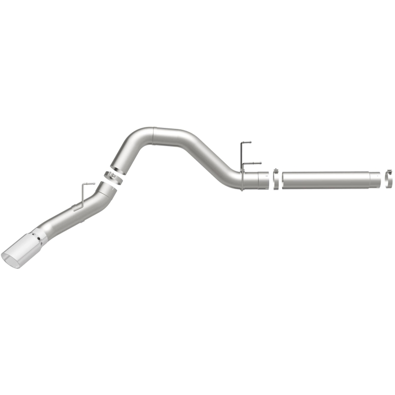 Ram 3500 Performance Exhaust - Passenger Side Rear - Magnaflow - Catback, Single Exit, 5in. Filter-Back, Muffler Delete - Polished - `19-`25