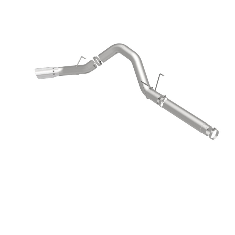 Ram 3500 Performance Exhaust - Passenger Side Rear - Magnaflow - Catback, Single Exit, 5in. Filter-Back, Muffler Delete - Polished - `19-`25